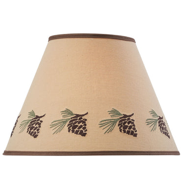 Pinecone Embroidered Shades - 12